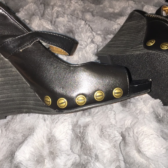 Sz 8 Zodiac America wedge with metal stud detail - Picture 5 of 5